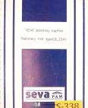 Seva-Seva Stationary Molt UL CSA, Polishing Machine, Install Maint Electrical Manual-UL CSA-01